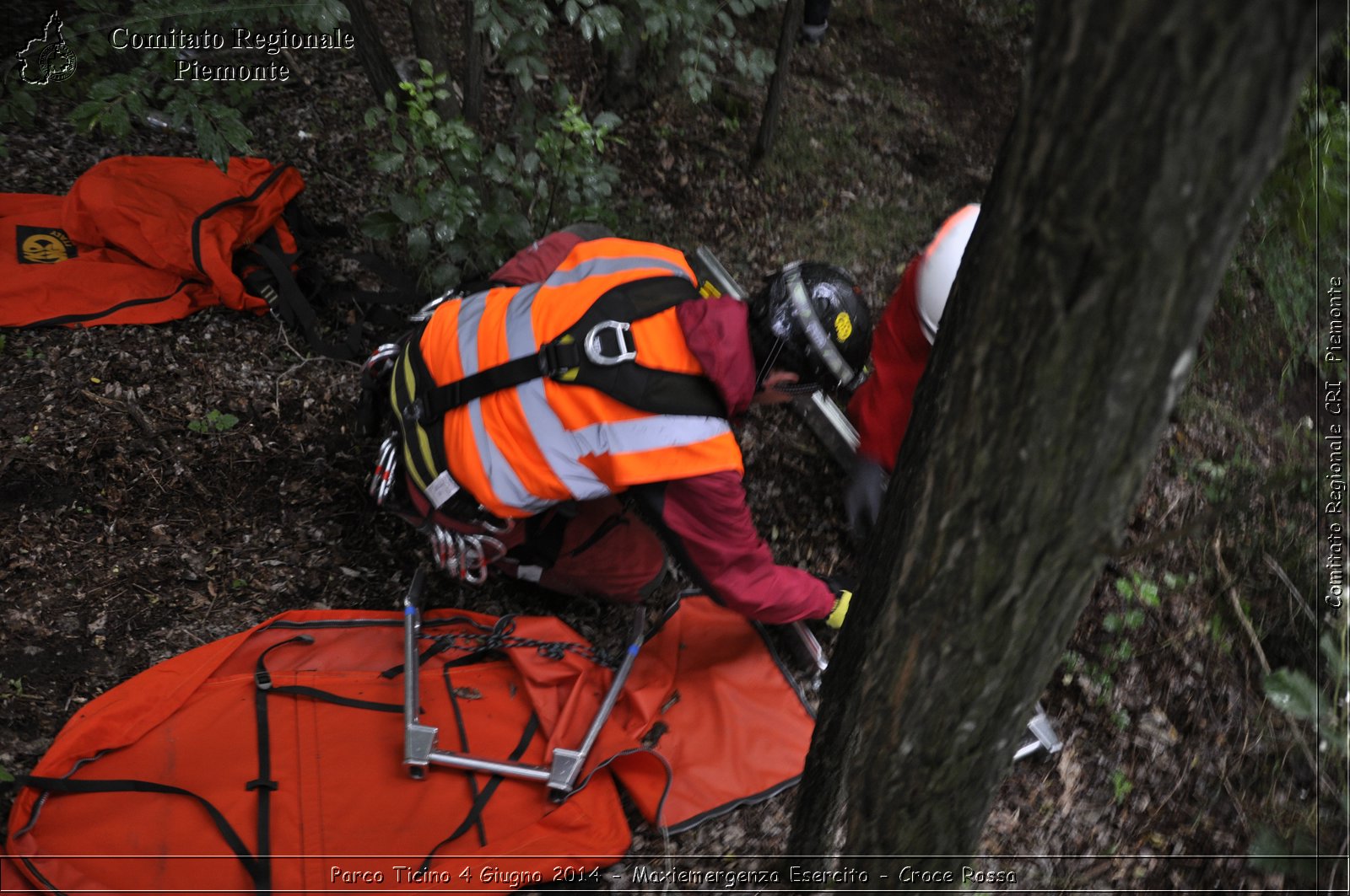 Parco Ticino 4 Giugno 2014 - Maxiemergenza Esercito - Croce Rossa - Comitato Regionale del Piemonte