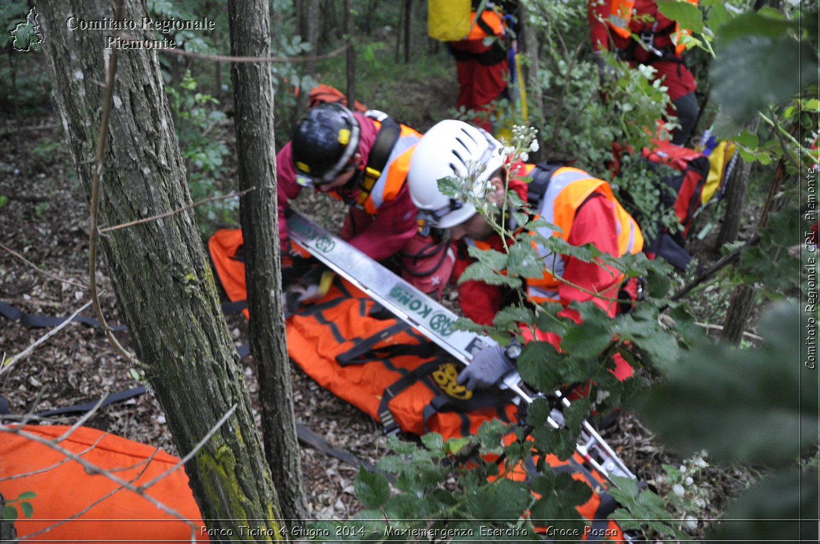 Parco Ticino 4 Giugno 2014 - Maxiemergenza Esercito - Croce Rossa - Comitato Regionale del Piemonte