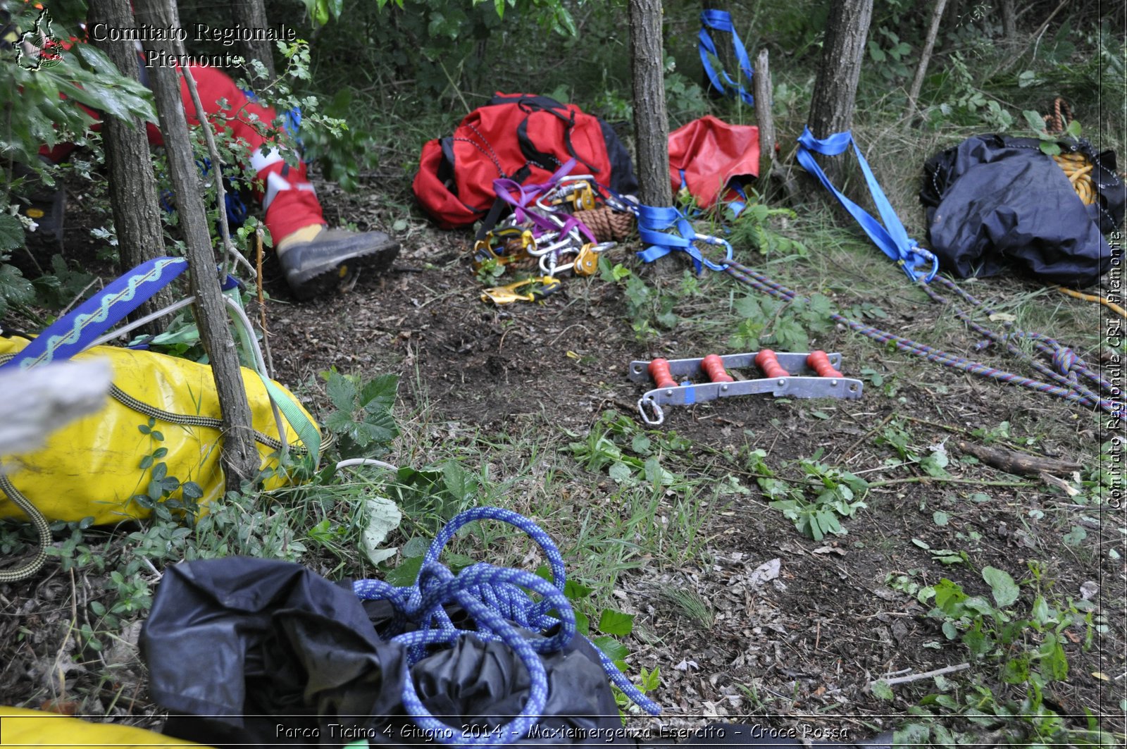 Parco Ticino 4 Giugno 2014 - Maxiemergenza Esercito - Croce Rossa - Comitato Regionale del Piemonte