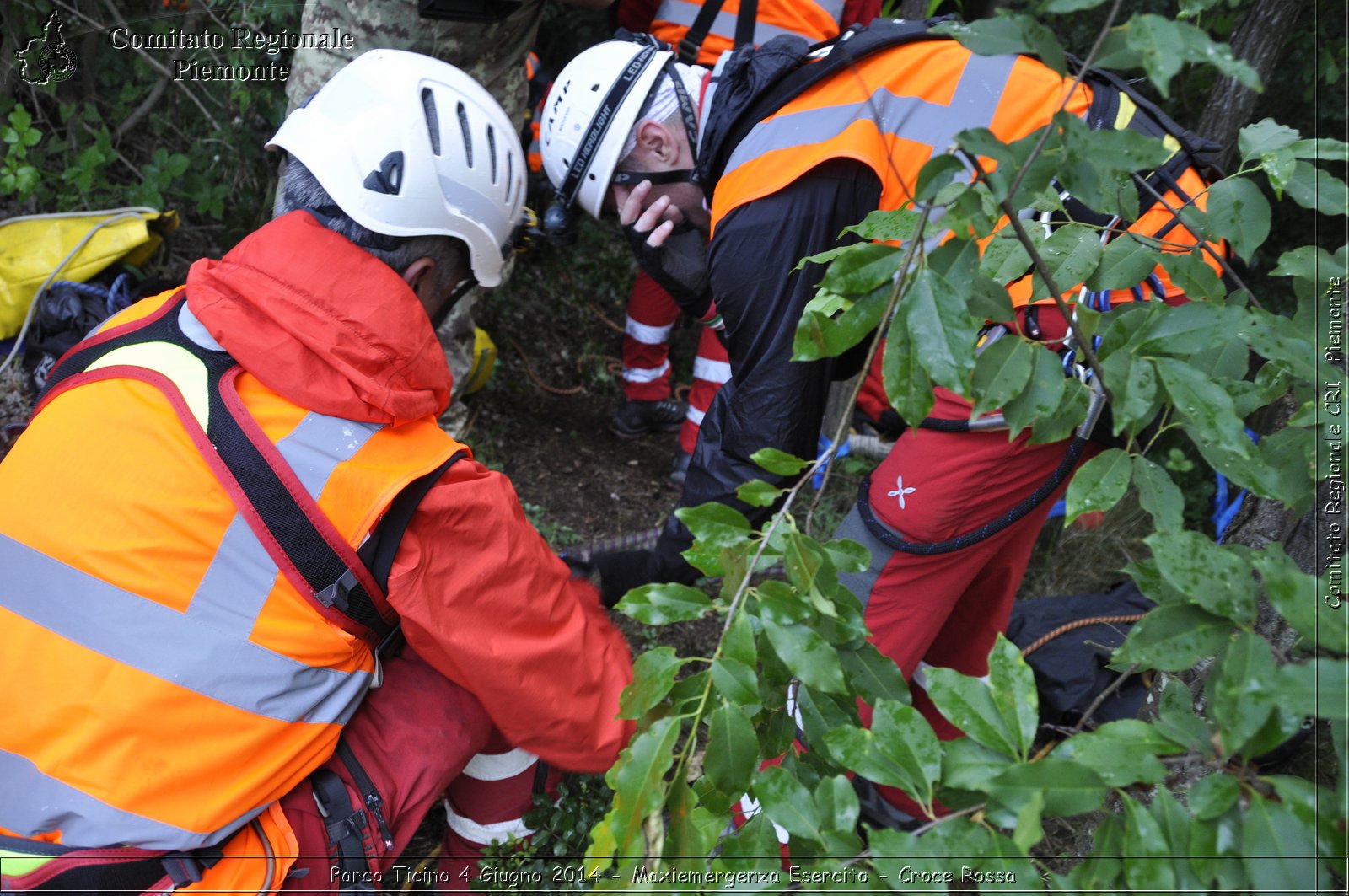 Parco Ticino 4 Giugno 2014 - Maxiemergenza Esercito - Croce Rossa - Comitato Regionale del Piemonte