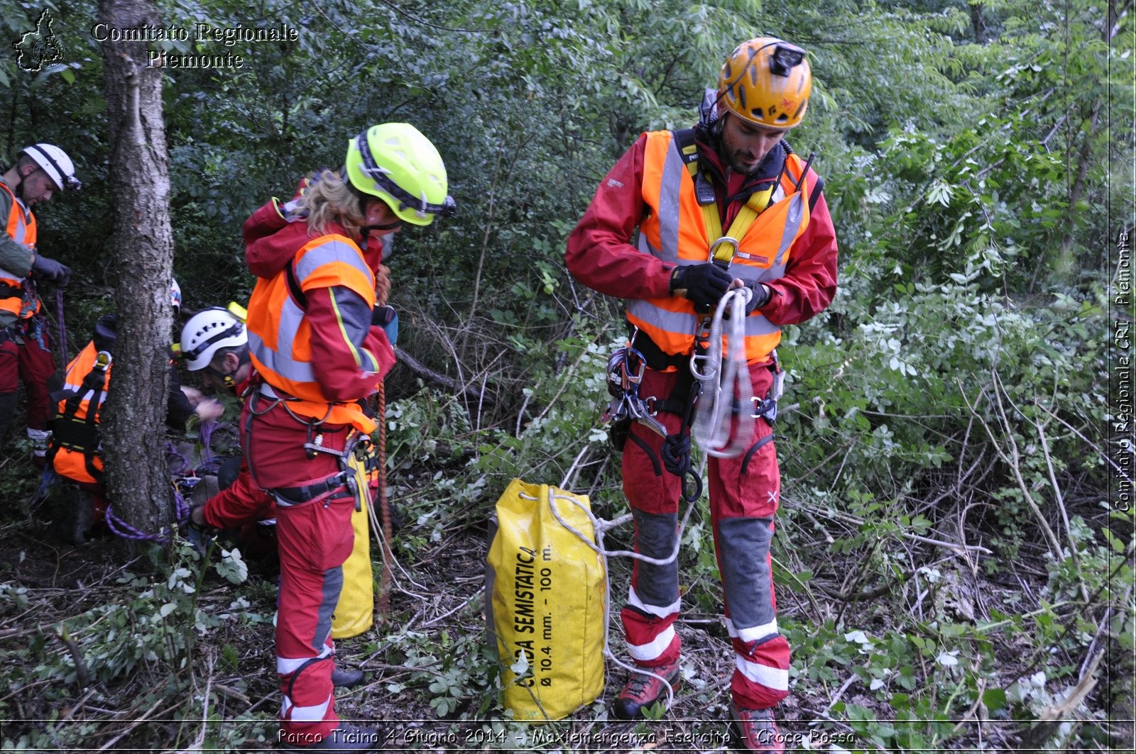 Parco Ticino 4 Giugno 2014 - Maxiemergenza Esercito - Croce Rossa - Comitato Regionale del Piemonte