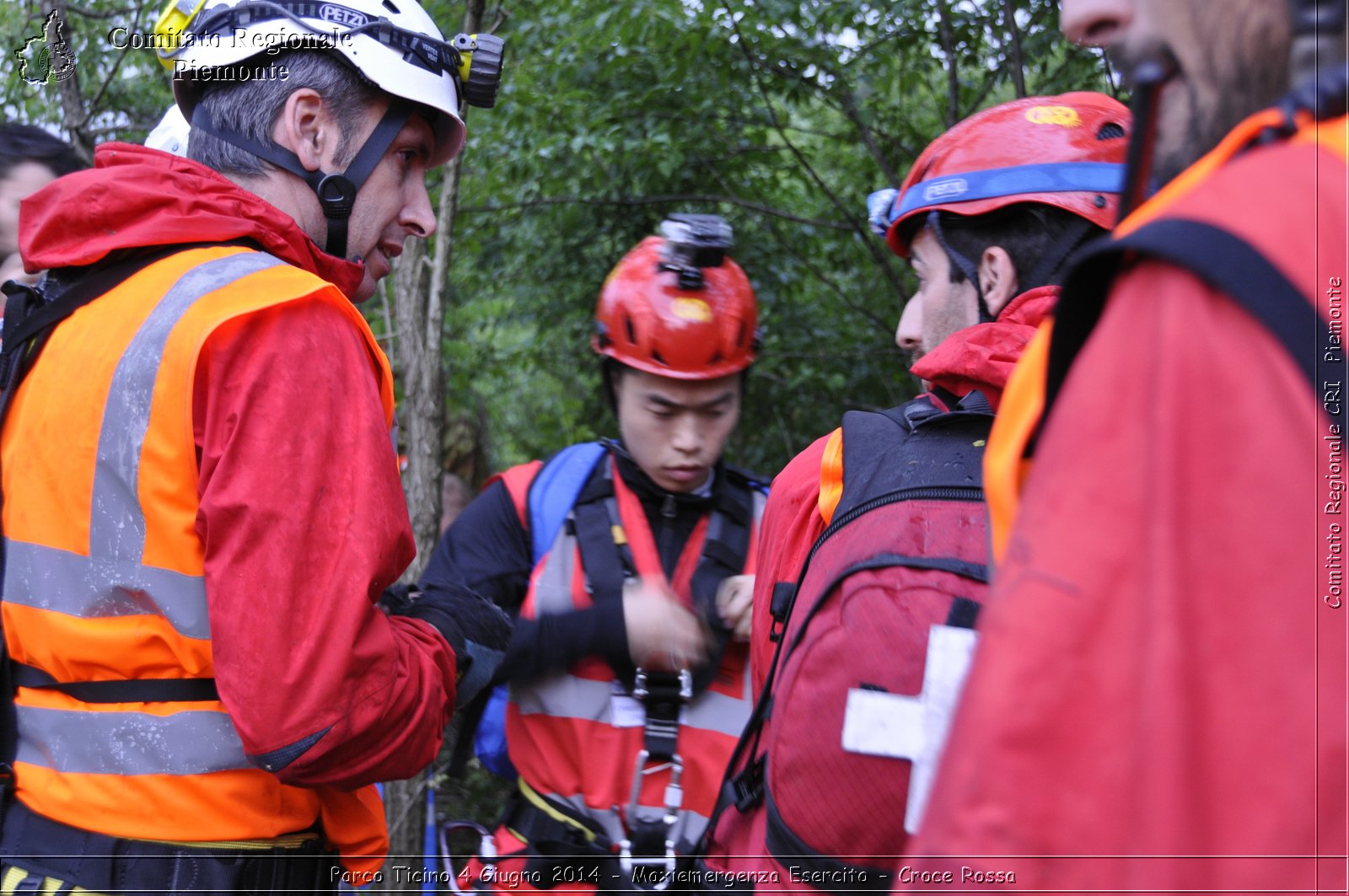 Parco Ticino 4 Giugno 2014 - Maxiemergenza Esercito - Croce Rossa - Comitato Regionale del Piemonte