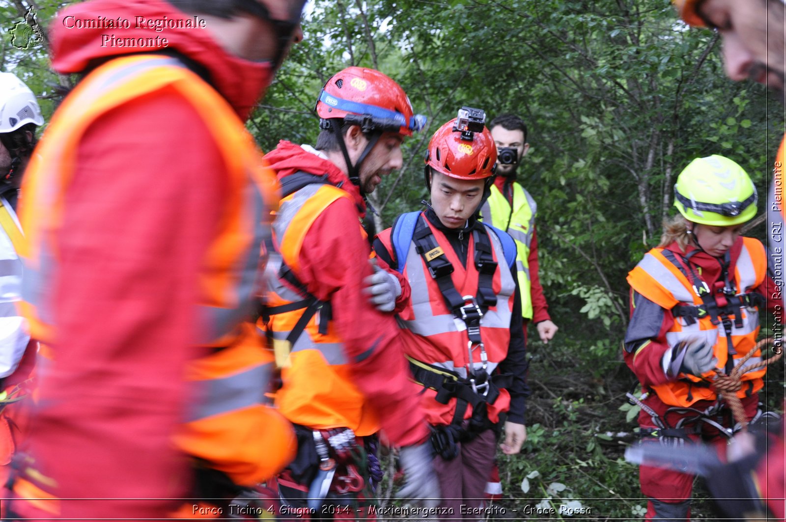 Parco Ticino 4 Giugno 2014 - Maxiemergenza Esercito - Croce Rossa - Comitato Regionale del Piemonte