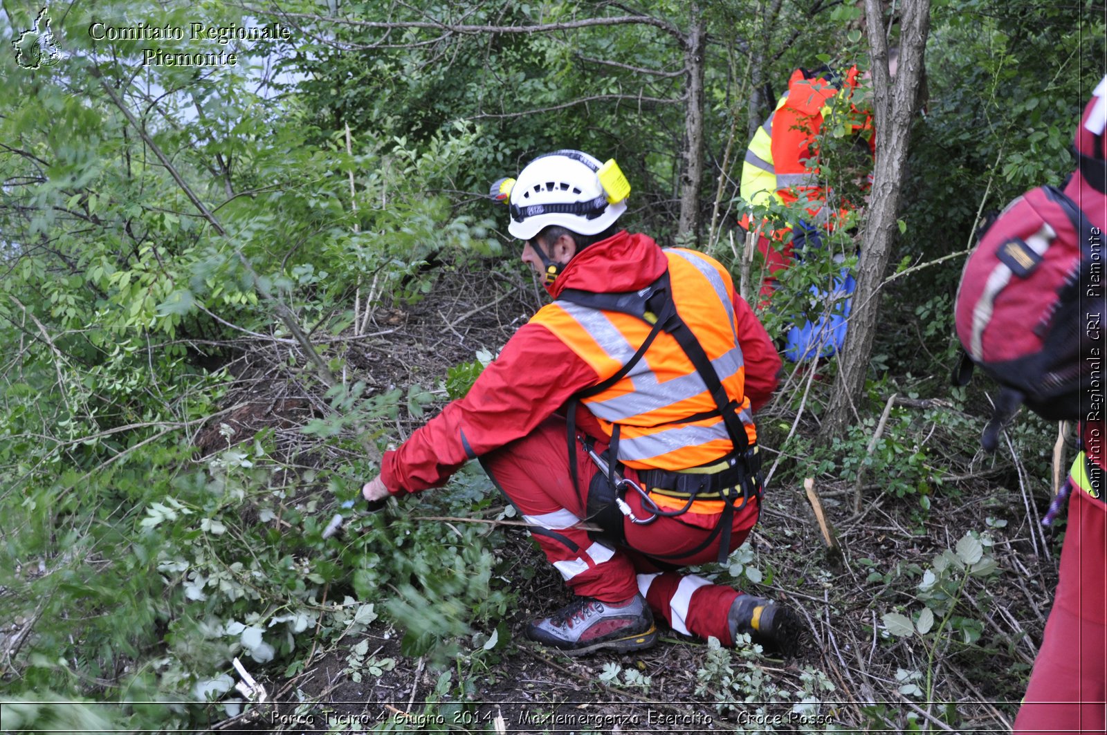 Parco Ticino 4 Giugno 2014 - Maxiemergenza Esercito - Croce Rossa - Comitato Regionale del Piemonte