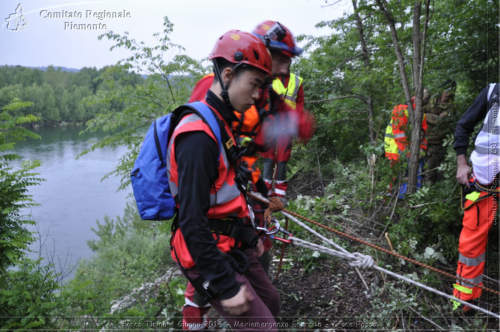 Parco Ticino 4 Giugno 2014 - Maxiemergenza Esercito - Croce Rossa - Comitato Regionale del Piemonte