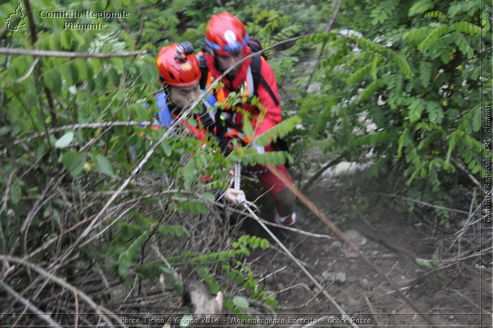 Parco Ticino 4 Giugno 2014 - Maxiemergenza Esercito - Croce Rossa - Comitato Regionale del Piemonte