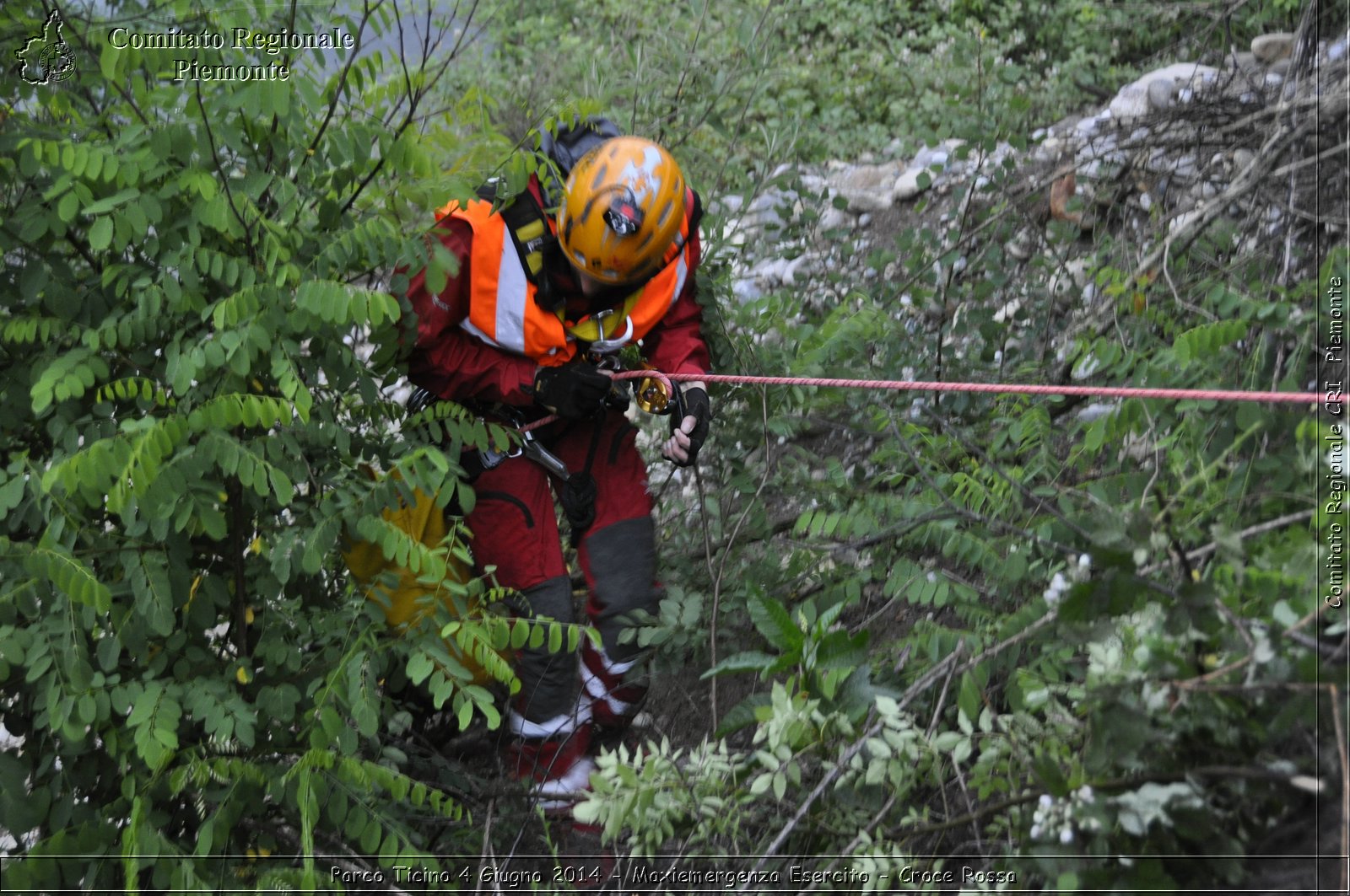 Parco Ticino 4 Giugno 2014 - Maxiemergenza Esercito - Croce Rossa - Comitato Regionale del Piemonte