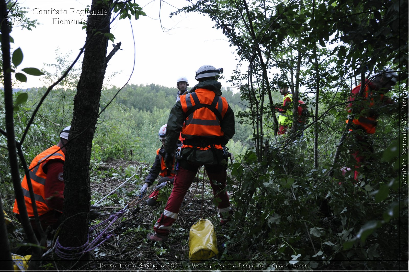 Parco Ticino 4 Giugno 2014 - Maxiemergenza Esercito - Croce Rossa - Comitato Regionale del Piemonte