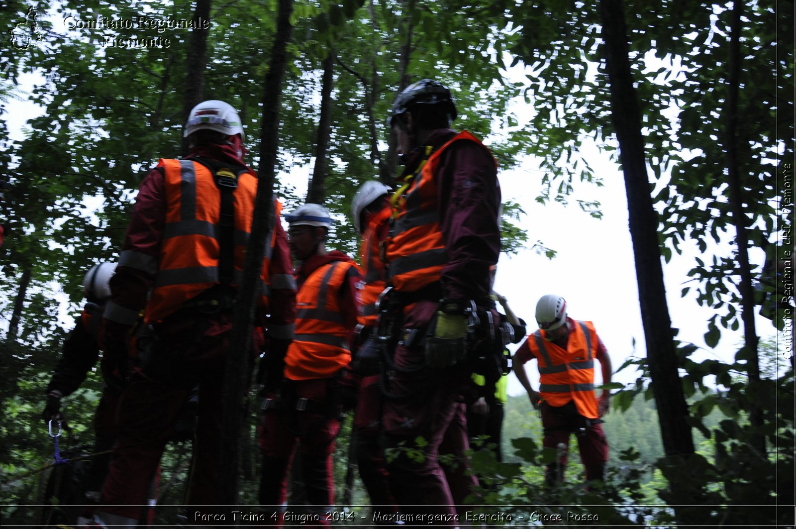 Parco Ticino 4 Giugno 2014 - Maxiemergenza Esercito - Croce Rossa - Comitato Regionale del Piemonte