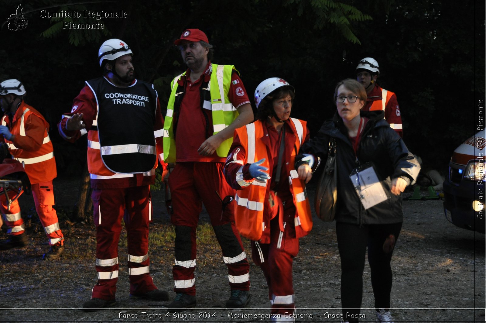 Parco Ticino 4 Giugno 2014 - Maxiemergenza Esercito - Croce Rossa - Comitato Regionale del Piemonte