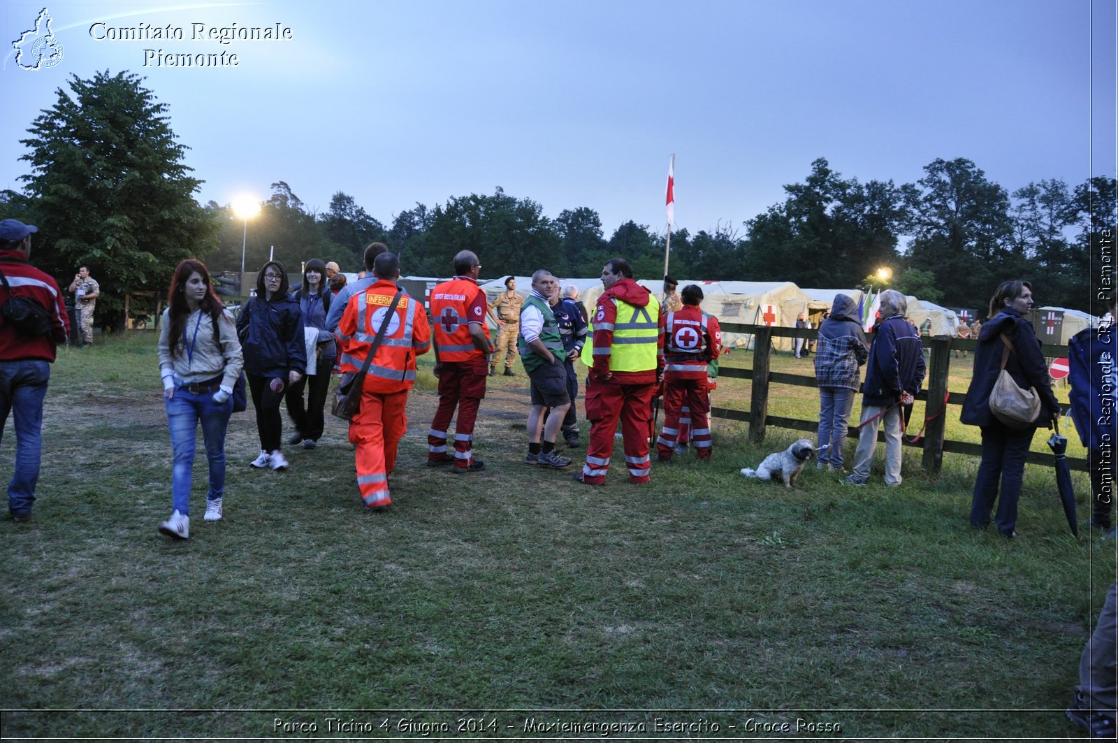 Parco Ticino 4 Giugno 2014 - Maxiemergenza Esercito - Croce Rossa - Comitato Regionale del Piemonte