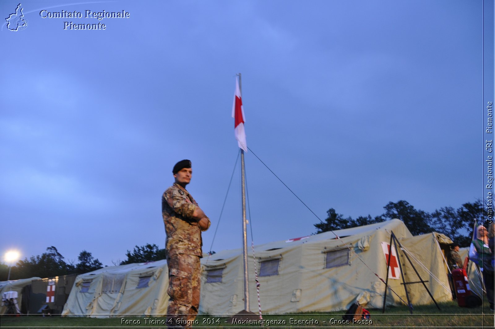 Parco Ticino 4 Giugno 2014 - Maxiemergenza Esercito - Croce Rossa - Comitato Regionale del Piemonte