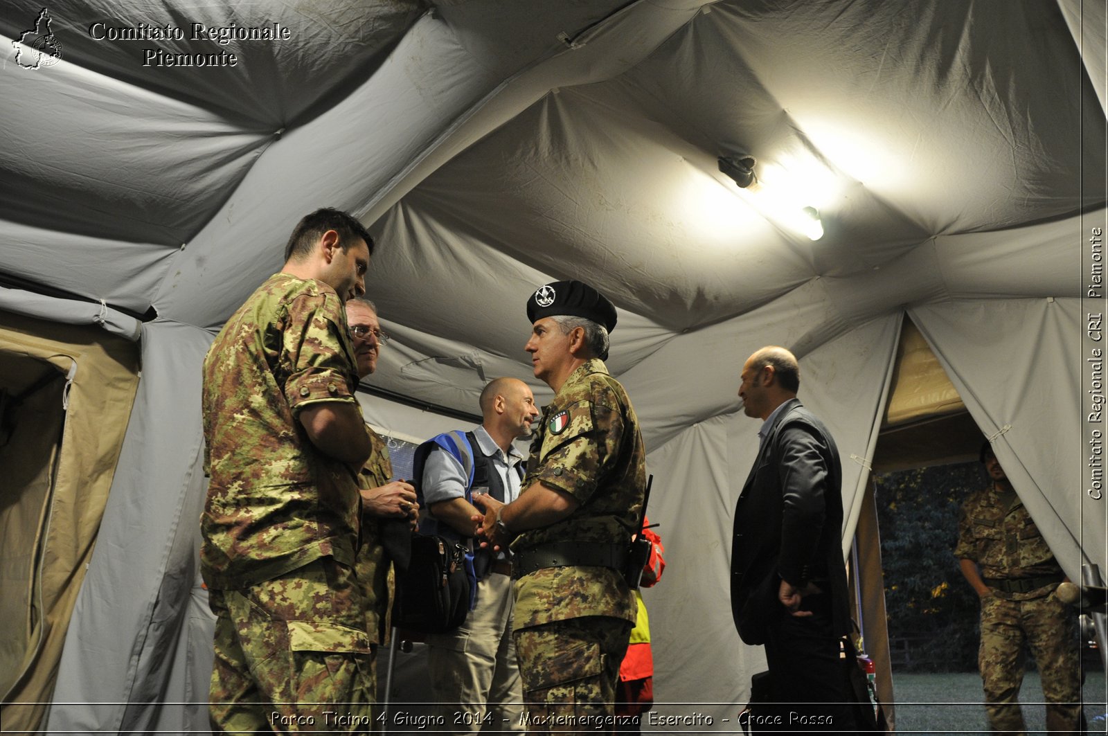 Parco Ticino 4 Giugno 2014 - Maxiemergenza Esercito - Croce Rossa - Comitato Regionale del Piemonte