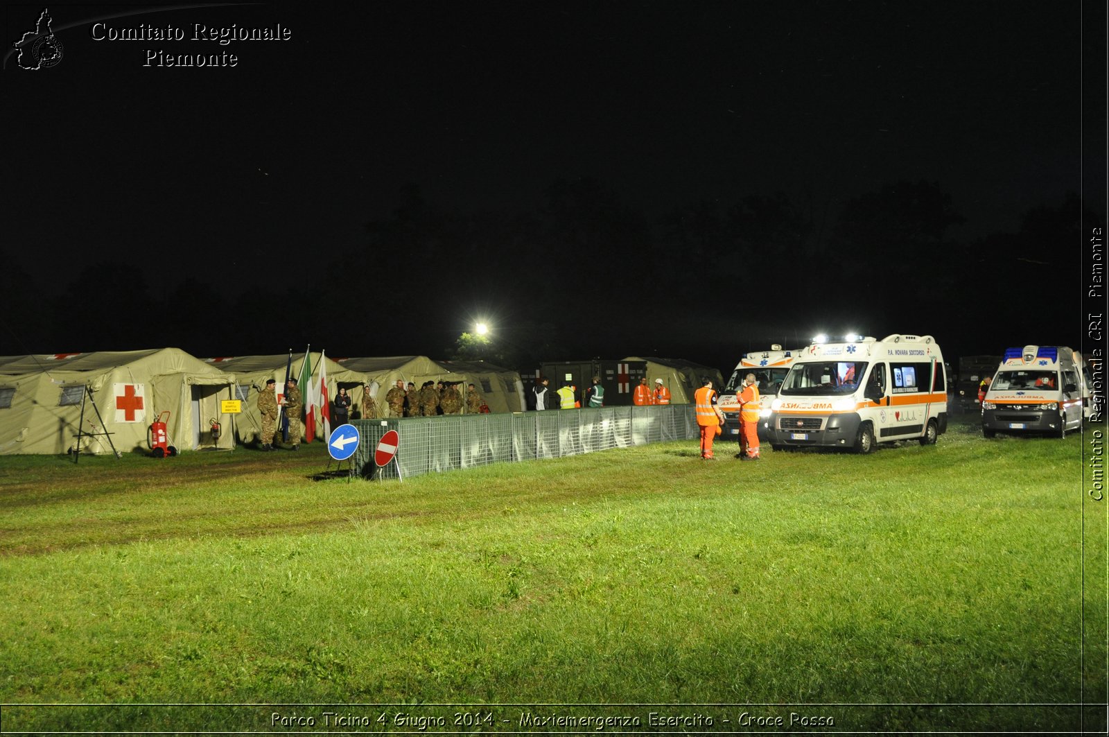 Parco Ticino 4 Giugno 2014 - Maxiemergenza Esercito - Croce Rossa - Comitato Regionale del Piemonte