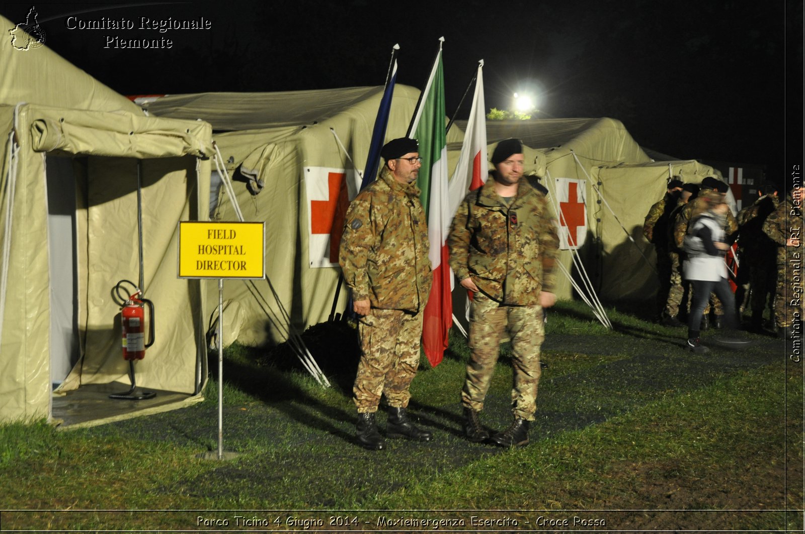 Parco Ticino 4 Giugno 2014 - Maxiemergenza Esercito - Croce Rossa - Comitato Regionale del Piemonte