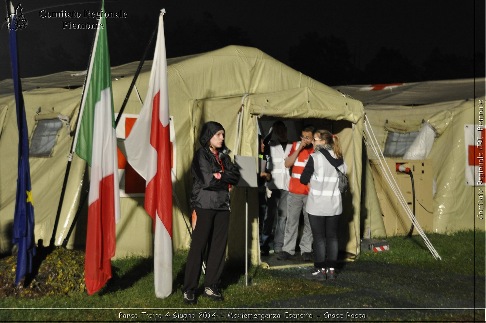 Parco Ticino 4 Giugno 2014 - Maxiemergenza Esercito - Croce Rossa - Comitato Regionale del Piemonte