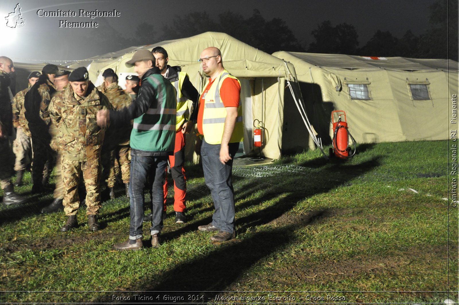 Parco Ticino 4 Giugno 2014 - Maxiemergenza Esercito - Croce Rossa - Comitato Regionale del Piemonte