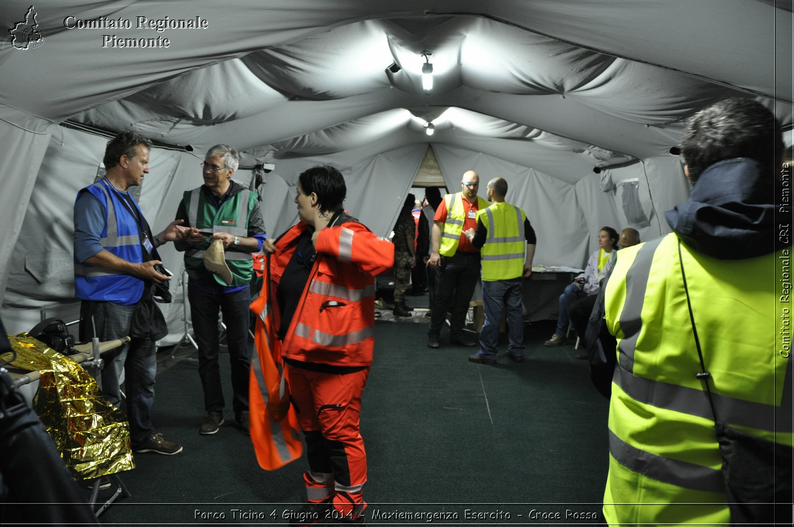 Parco Ticino 4 Giugno 2014 - Maxiemergenza Esercito - Croce Rossa - Comitato Regionale del Piemonte