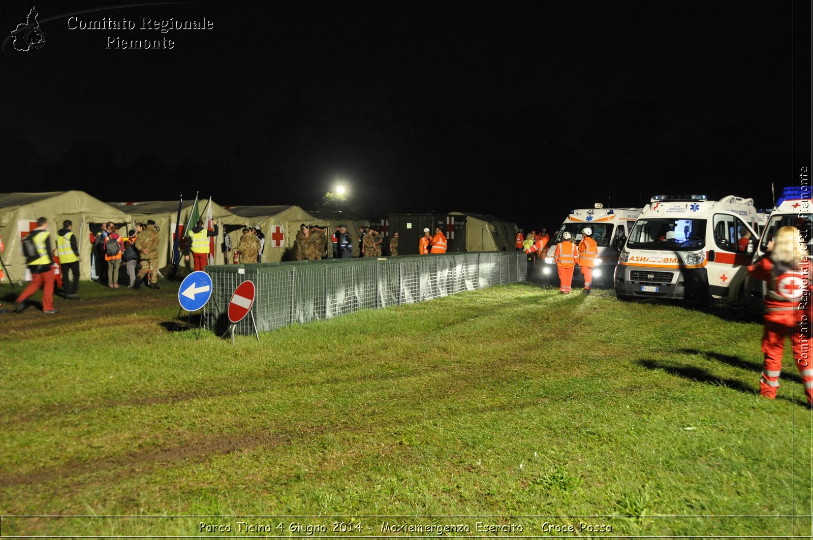 Parco Ticino 4 Giugno 2014 - Maxiemergenza Esercito - Croce Rossa - Comitato Regionale del Piemonte