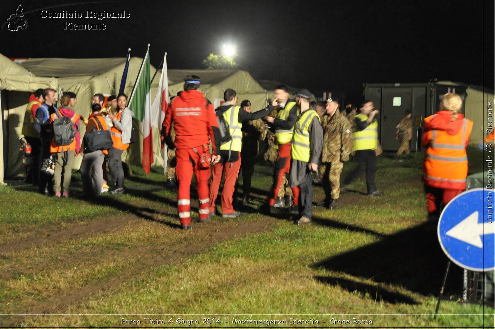 Parco Ticino 4 Giugno 2014 - Maxiemergenza Esercito - Croce Rossa - Comitato Regionale del Piemonte