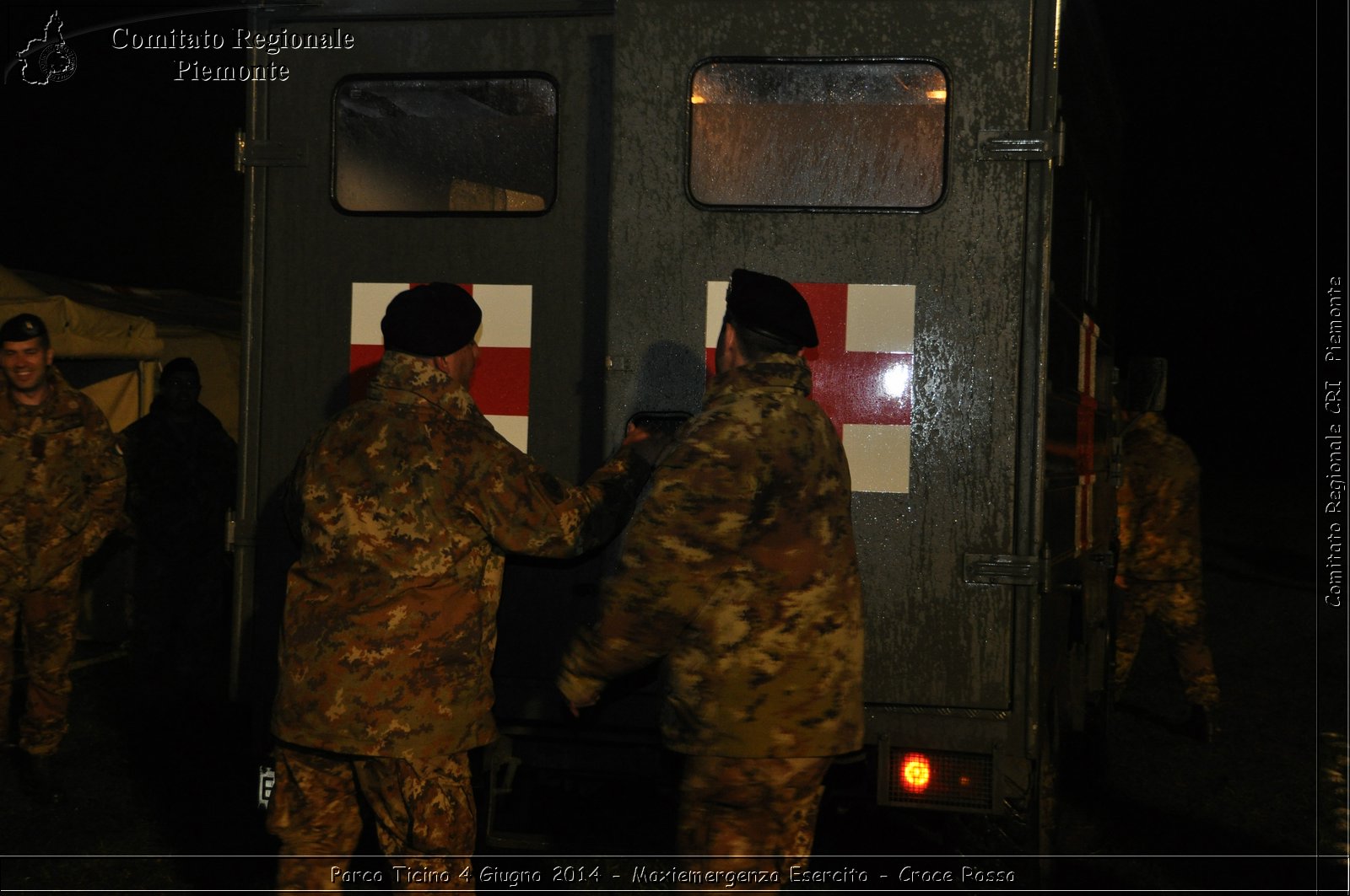 Parco Ticino 4 Giugno 2014 - Maxiemergenza Esercito - Croce Rossa - Comitato Regionale del Piemonte