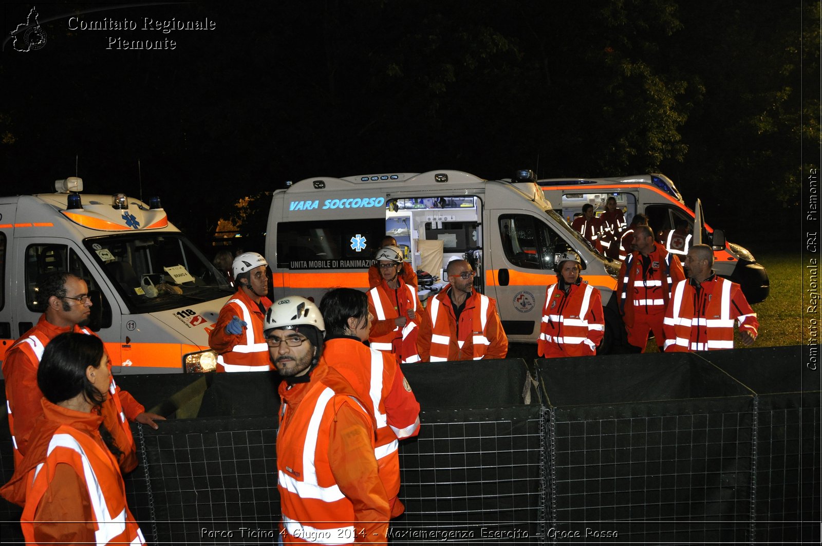 Parco Ticino 4 Giugno 2014 - Maxiemergenza Esercito - Croce Rossa - Comitato Regionale del Piemonte