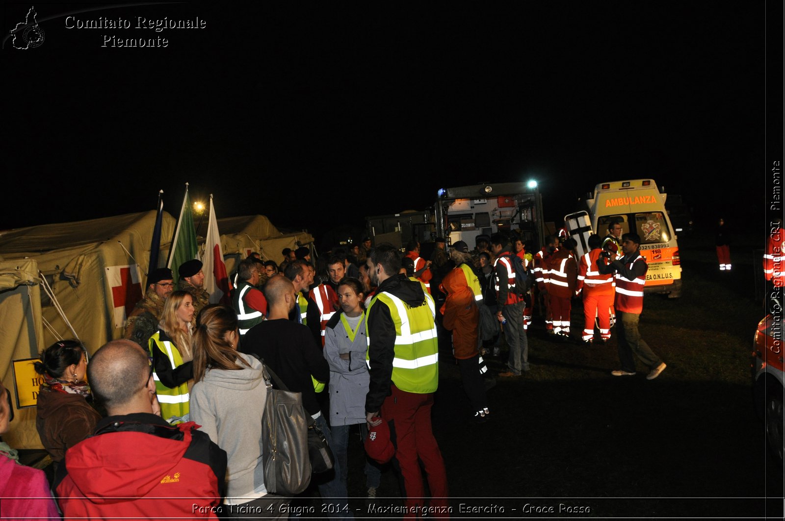 Parco Ticino 4 Giugno 2014 - Maxiemergenza Esercito - Croce Rossa - Comitato Regionale del Piemonte