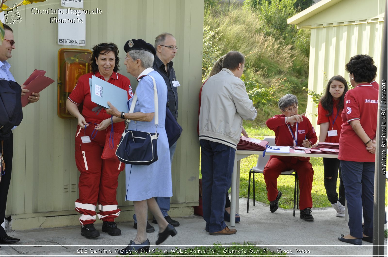 CIE Settimo 7 Giugno 2014 - A MOLE Volmente - Giornata G.A.P. - Croce Rossa - Comitato Regionale del Piemonte