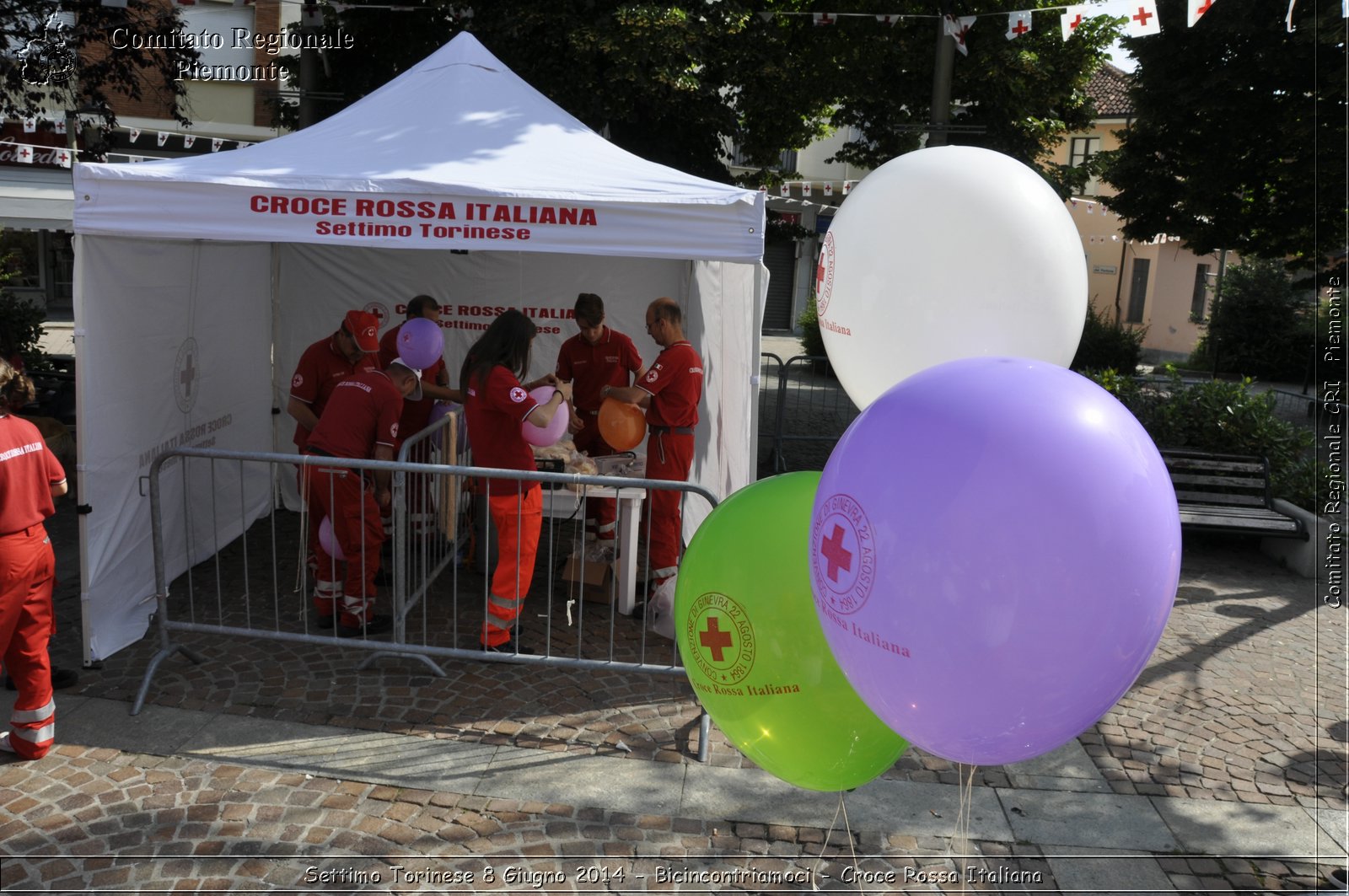 Settimo Torinese 8 Giugno 2014 - Bicincontriamoci - Croce Rossa Italiana- Comitato Regionale del Piemonte