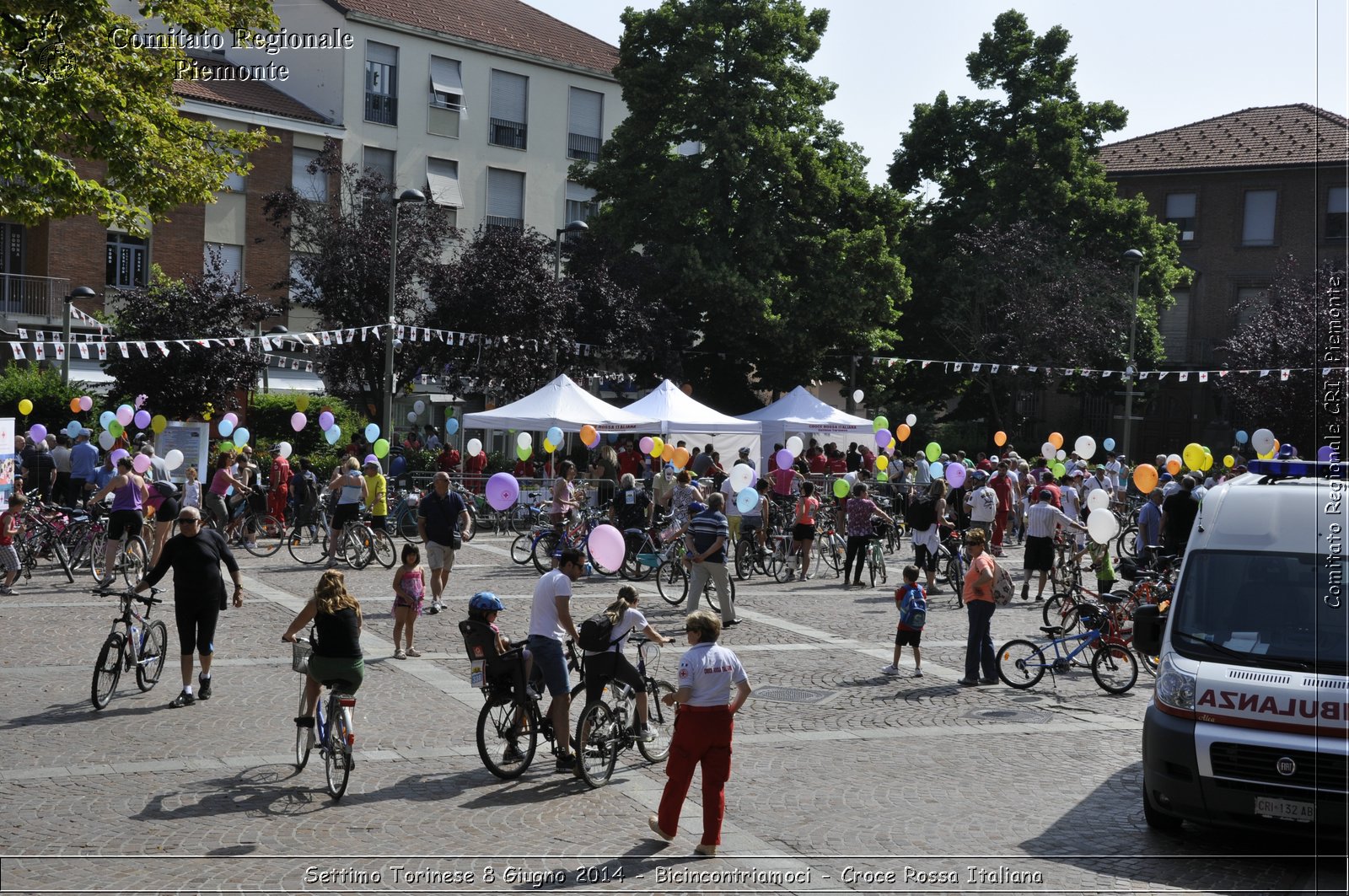 Settimo Torinese 8 Giugno 2014 - Bicincontriamoci - Croce Rossa Italiana- Comitato Regionale del Piemonte