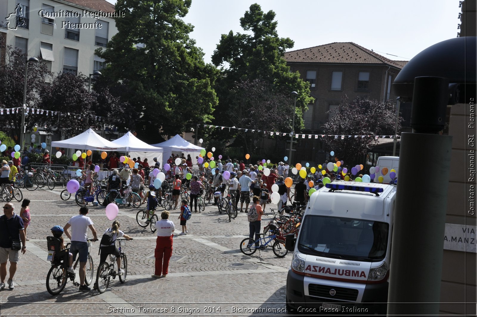 Settimo Torinese 8 Giugno 2014 - Bicincontriamoci - Croce Rossa Italiana- Comitato Regionale del Piemonte