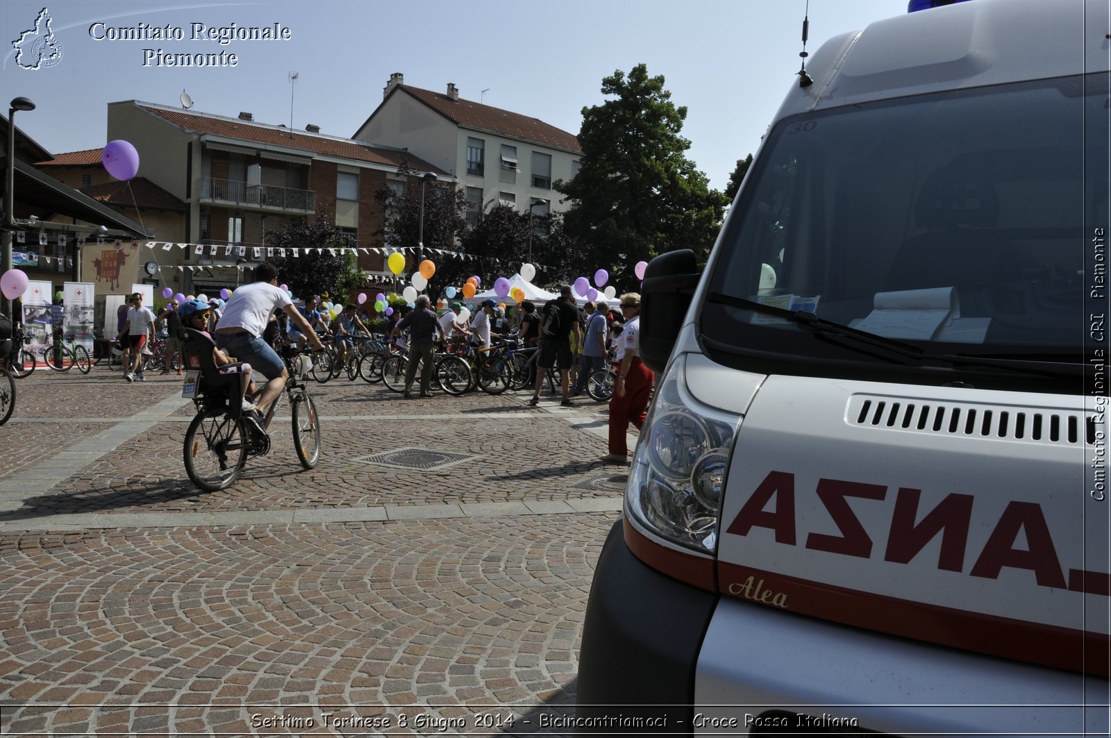 Settimo Torinese 8 Giugno 2014 - Bicincontriamoci - Croce Rossa Italiana- Comitato Regionale del Piemonte