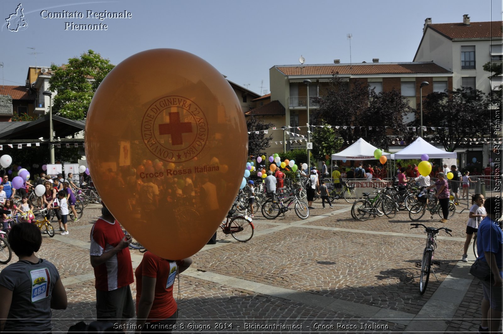 Settimo Torinese 8 Giugno 2014 - Bicincontriamoci - Croce Rossa Italiana- Comitato Regionale del Piemonte