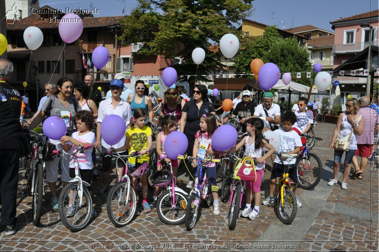 Settimo Torinese 8 Giugno 2014 - Bicincontriamoci - Croce Rossa Italiana- Comitato Regionale del Piemonte