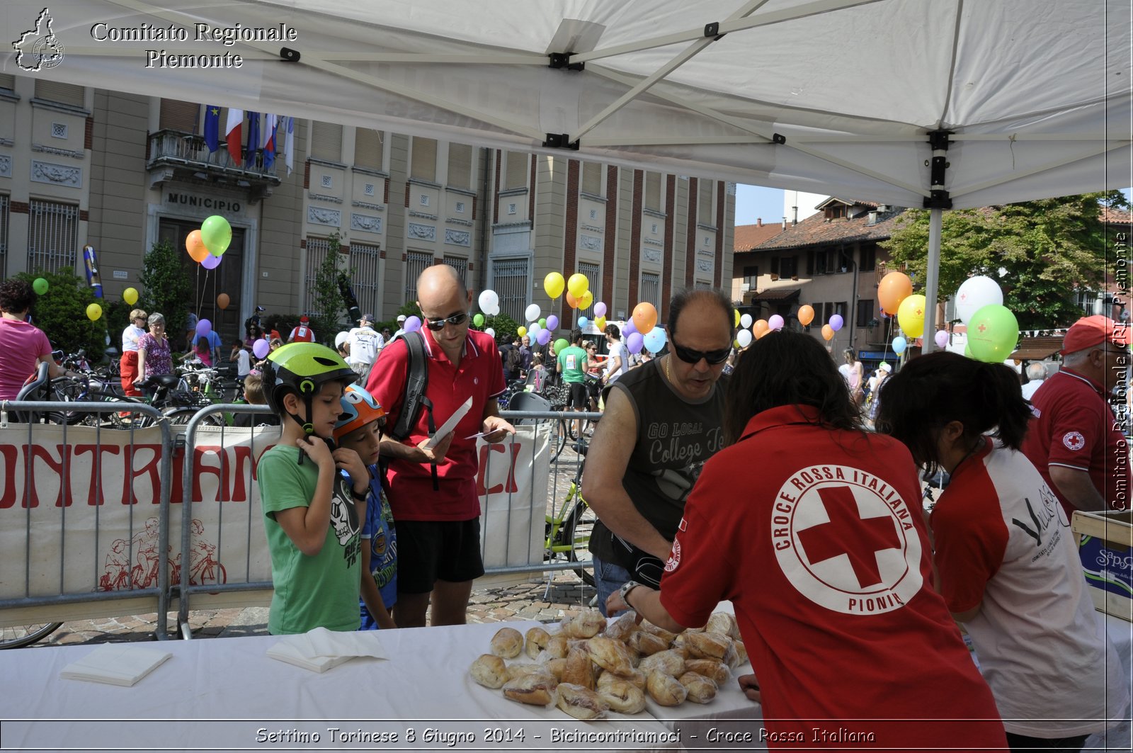 Settimo Torinese 8 Giugno 2014 - Bicincontriamoci - Croce Rossa Italiana- Comitato Regionale del Piemonte