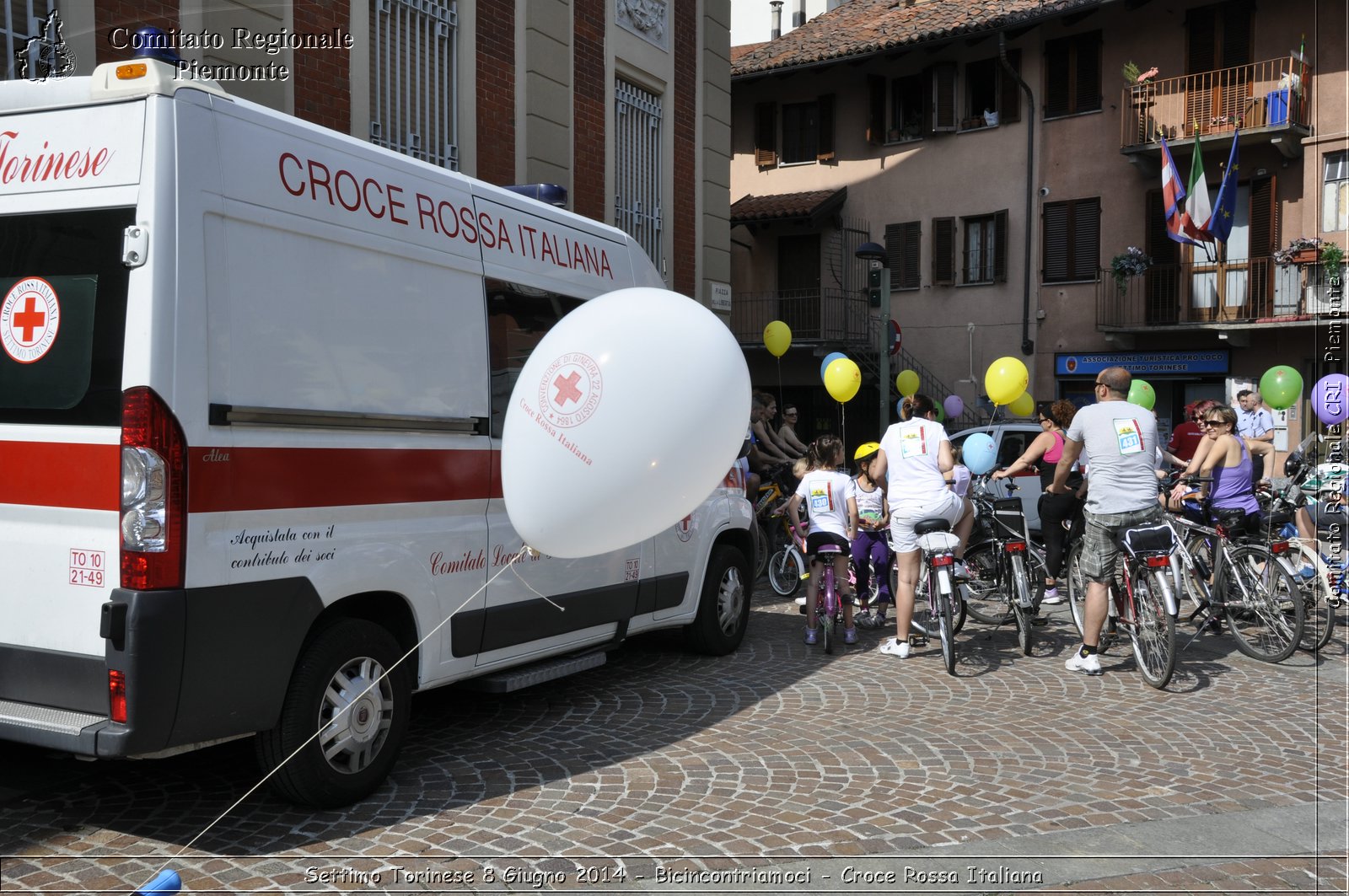 Settimo Torinese 8 Giugno 2014 - Bicincontriamoci - Croce Rossa Italiana- Comitato Regionale del Piemonte