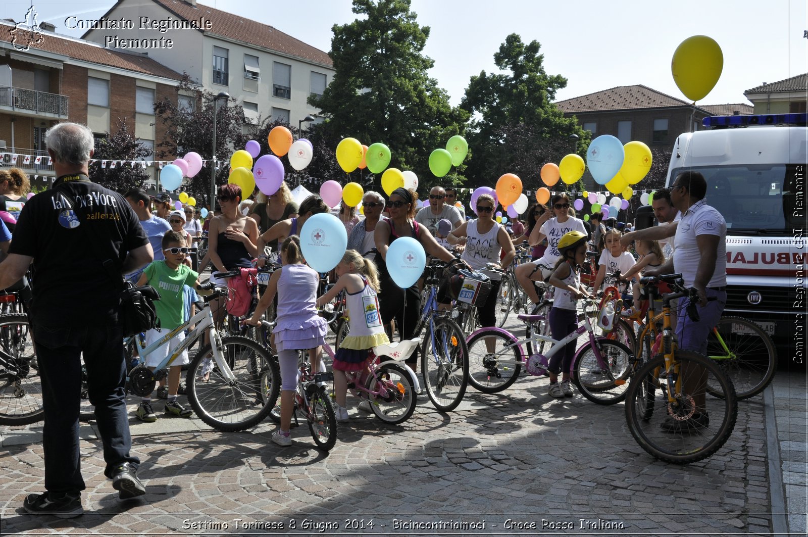 Settimo Torinese 8 Giugno 2014 - Bicincontriamoci - Croce Rossa Italiana- Comitato Regionale del Piemonte