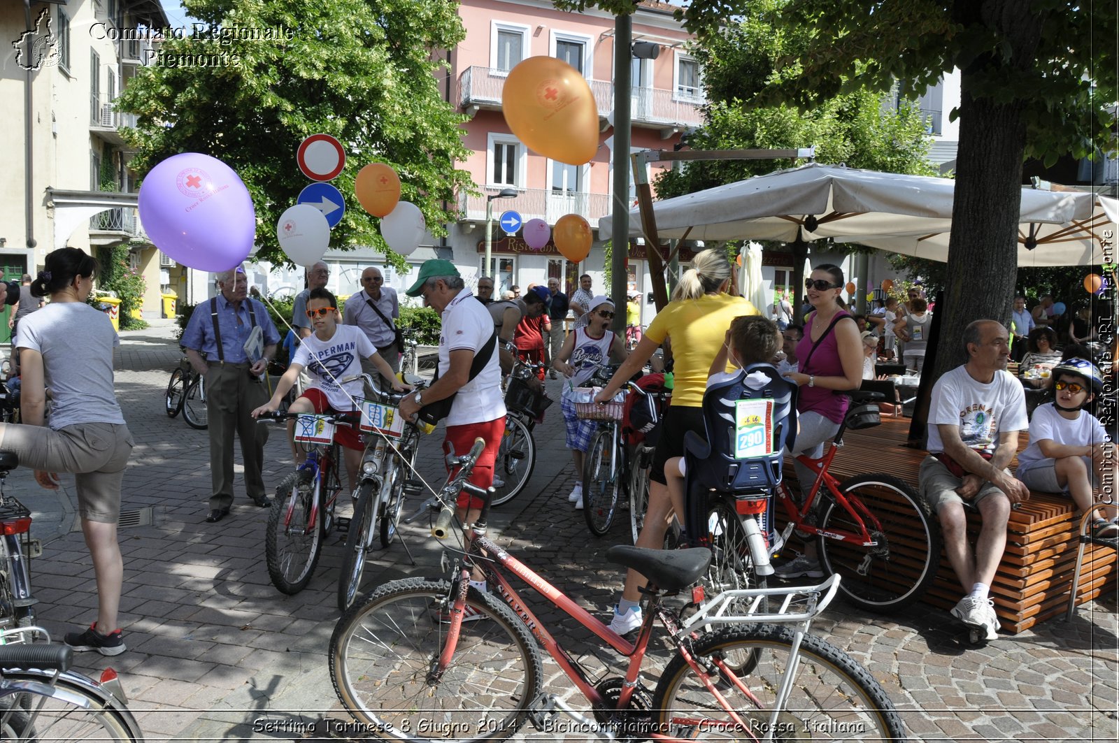 Settimo Torinese 8 Giugno 2014 - Bicincontriamoci - Croce Rossa Italiana- Comitato Regionale del Piemonte