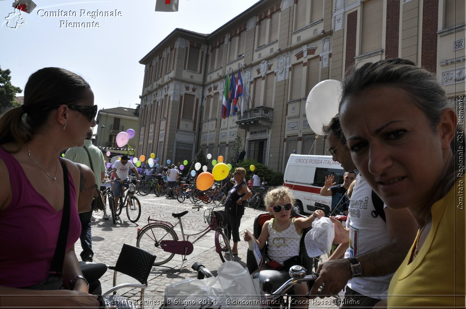 Settimo Torinese 8 Giugno 2014 - Bicincontriamoci - Croce Rossa Italiana- Comitato Regionale del Piemonte