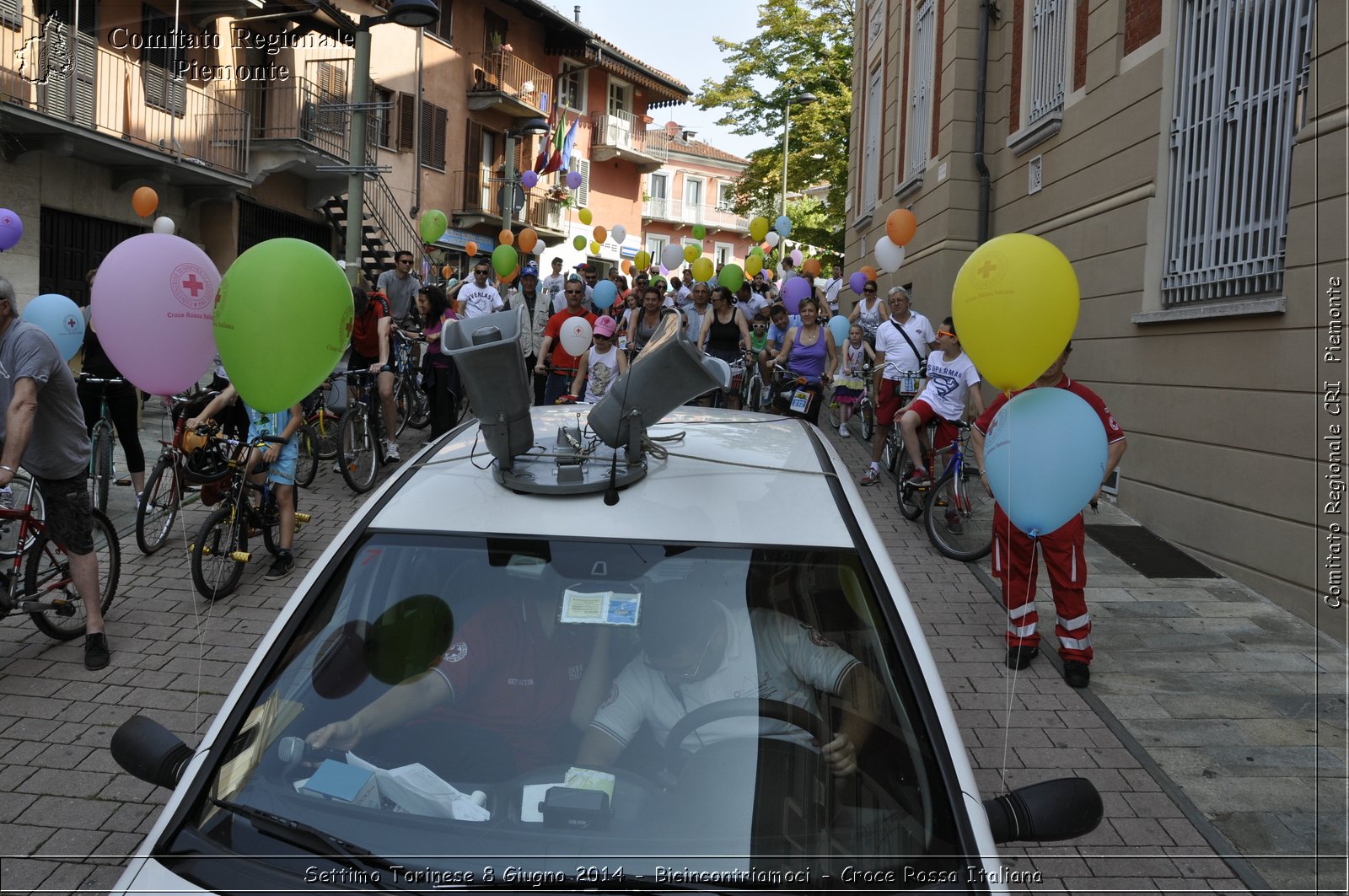 Settimo Torinese 8 Giugno 2014 - Bicincontriamoci - Croce Rossa Italiana- Comitato Regionale del Piemonte