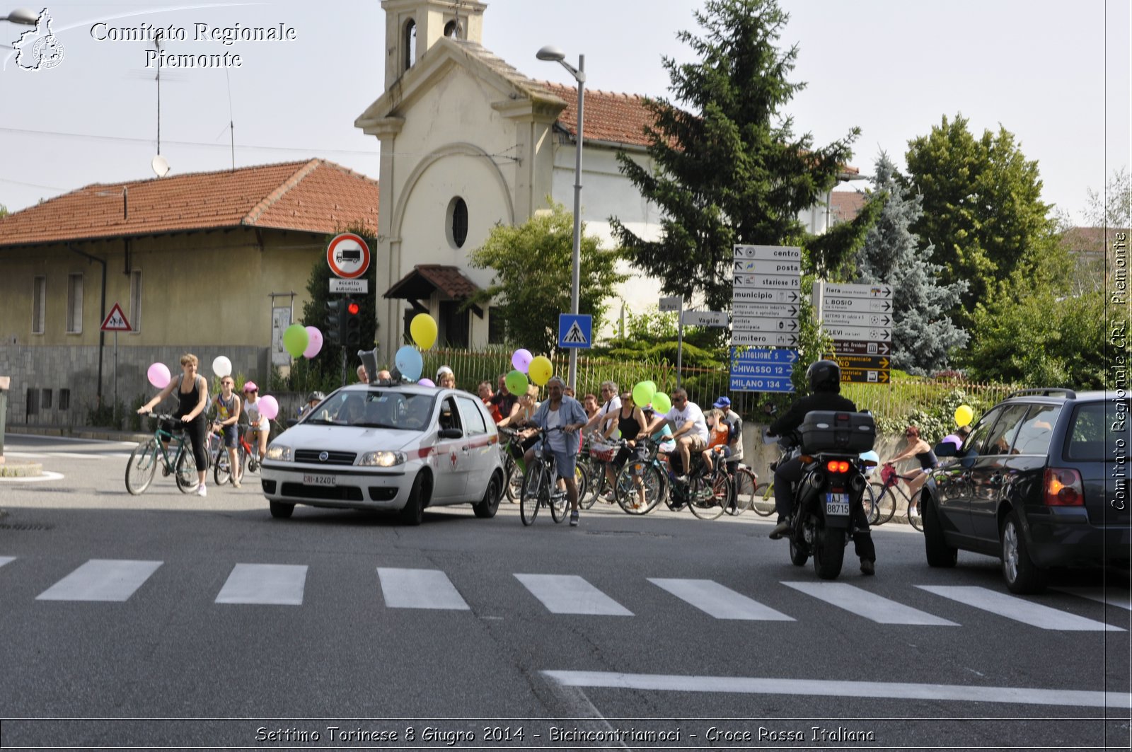 Settimo Torinese 8 Giugno 2014 - Bicincontriamoci - Croce Rossa Italiana- Comitato Regionale del Piemonte