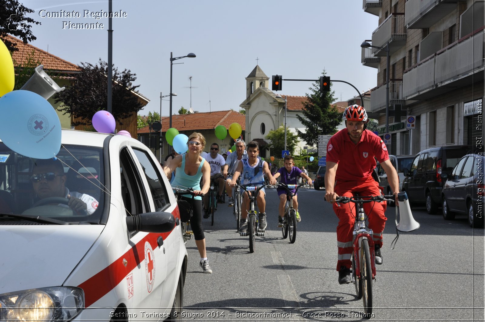 Settimo Torinese 8 Giugno 2014 - Bicincontriamoci - Croce Rossa Italiana- Comitato Regionale del Piemonte