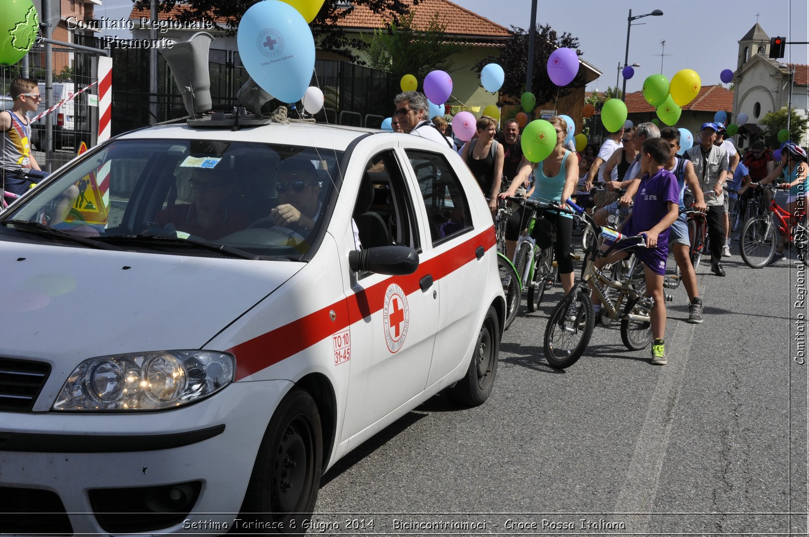 Settimo Torinese 8 Giugno 2014 - Bicincontriamoci - Croce Rossa Italiana- Comitato Regionale del Piemonte