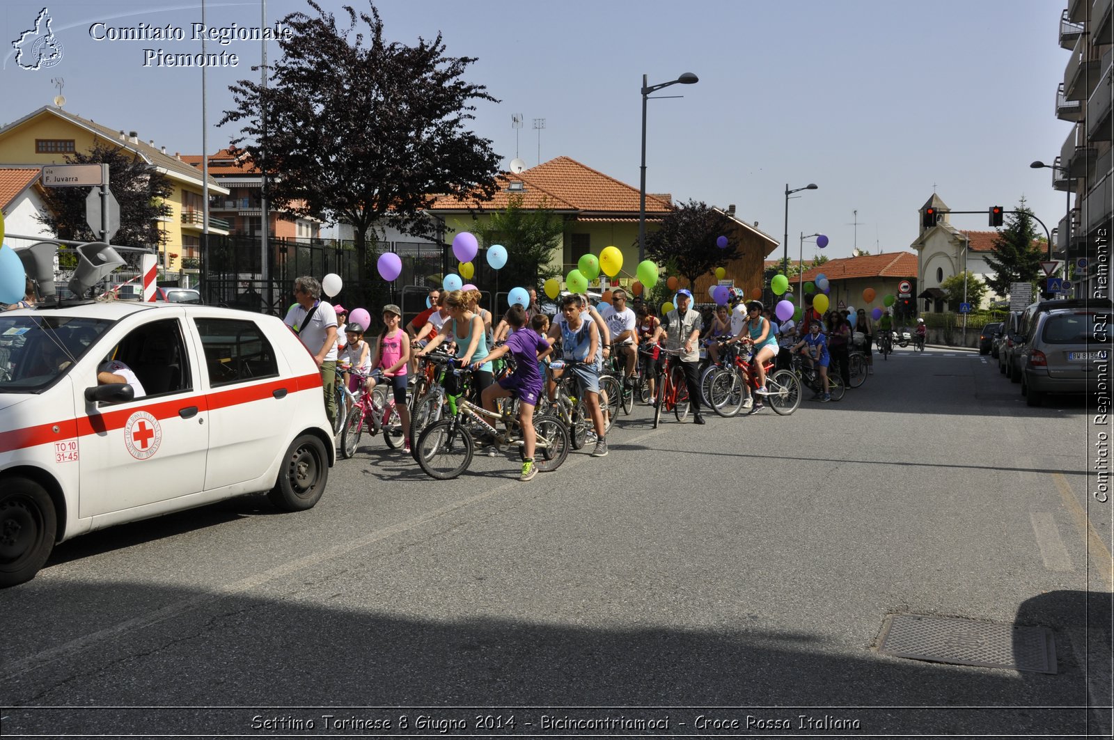 Settimo Torinese 8 Giugno 2014 - Bicincontriamoci - Croce Rossa Italiana- Comitato Regionale del Piemonte