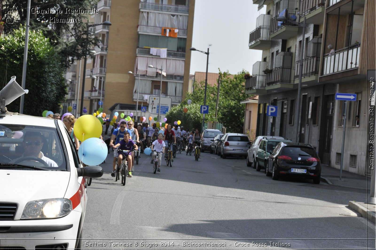 Settimo Torinese 8 Giugno 2014 - Bicincontriamoci - Croce Rossa Italiana- Comitato Regionale del Piemonte