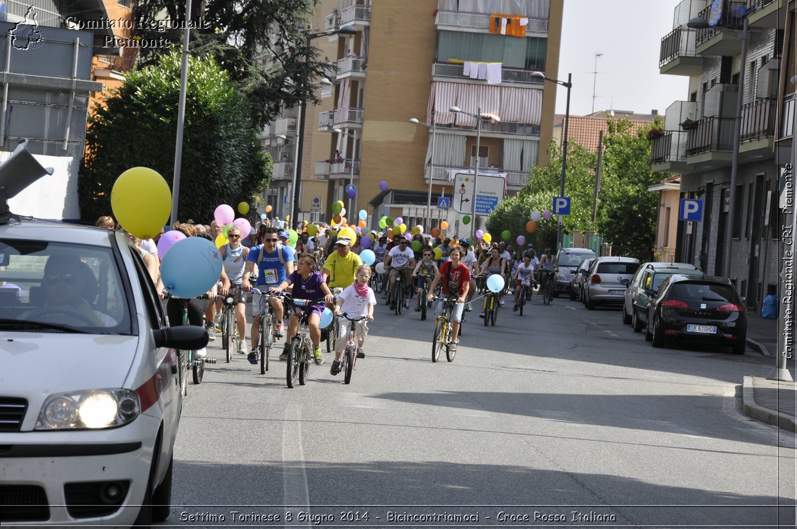 Settimo Torinese 8 Giugno 2014 - Bicincontriamoci - Croce Rossa Italiana- Comitato Regionale del Piemonte