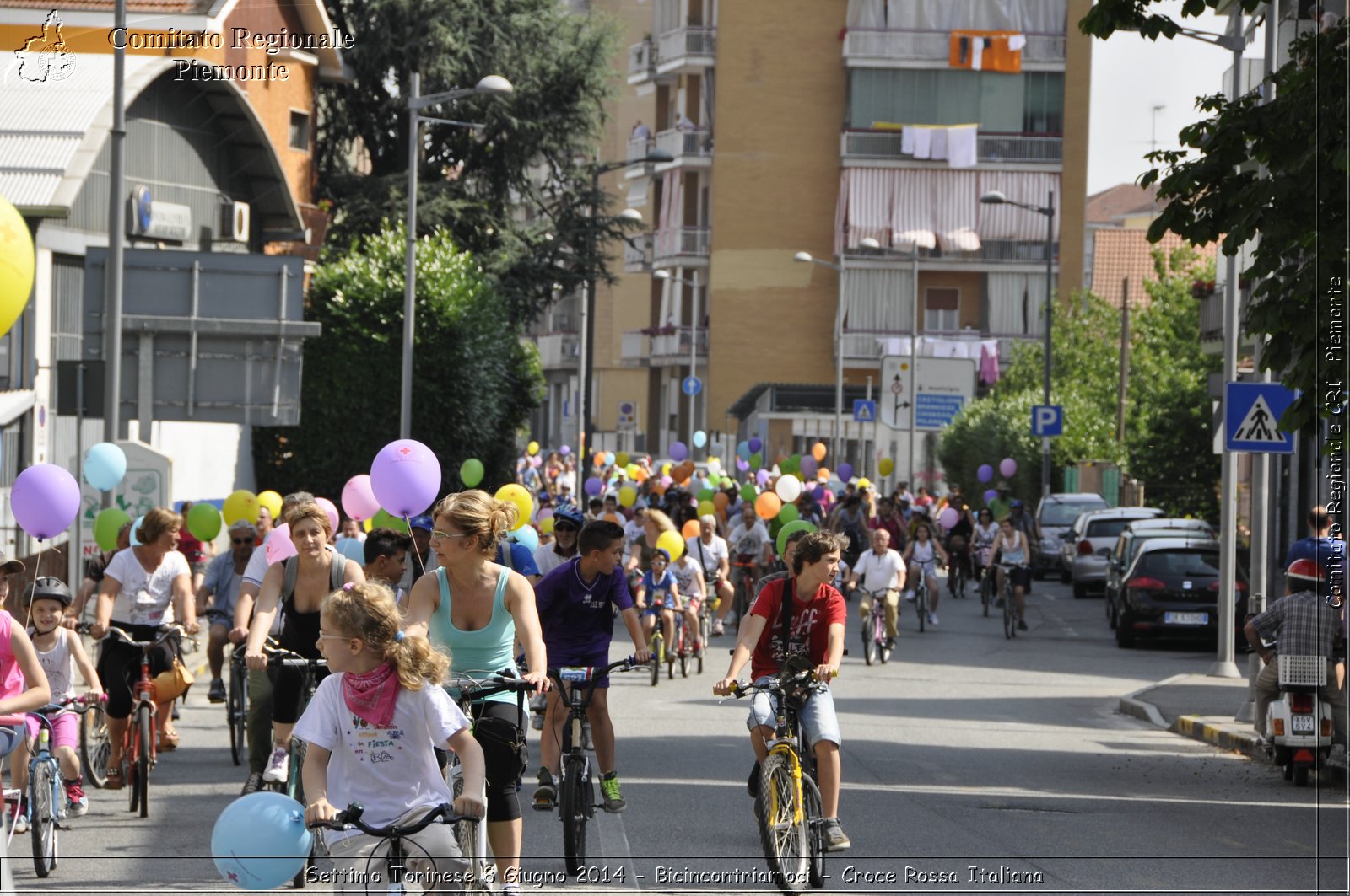 Settimo Torinese 8 Giugno 2014 - Bicincontriamoci - Croce Rossa Italiana- Comitato Regionale del Piemonte