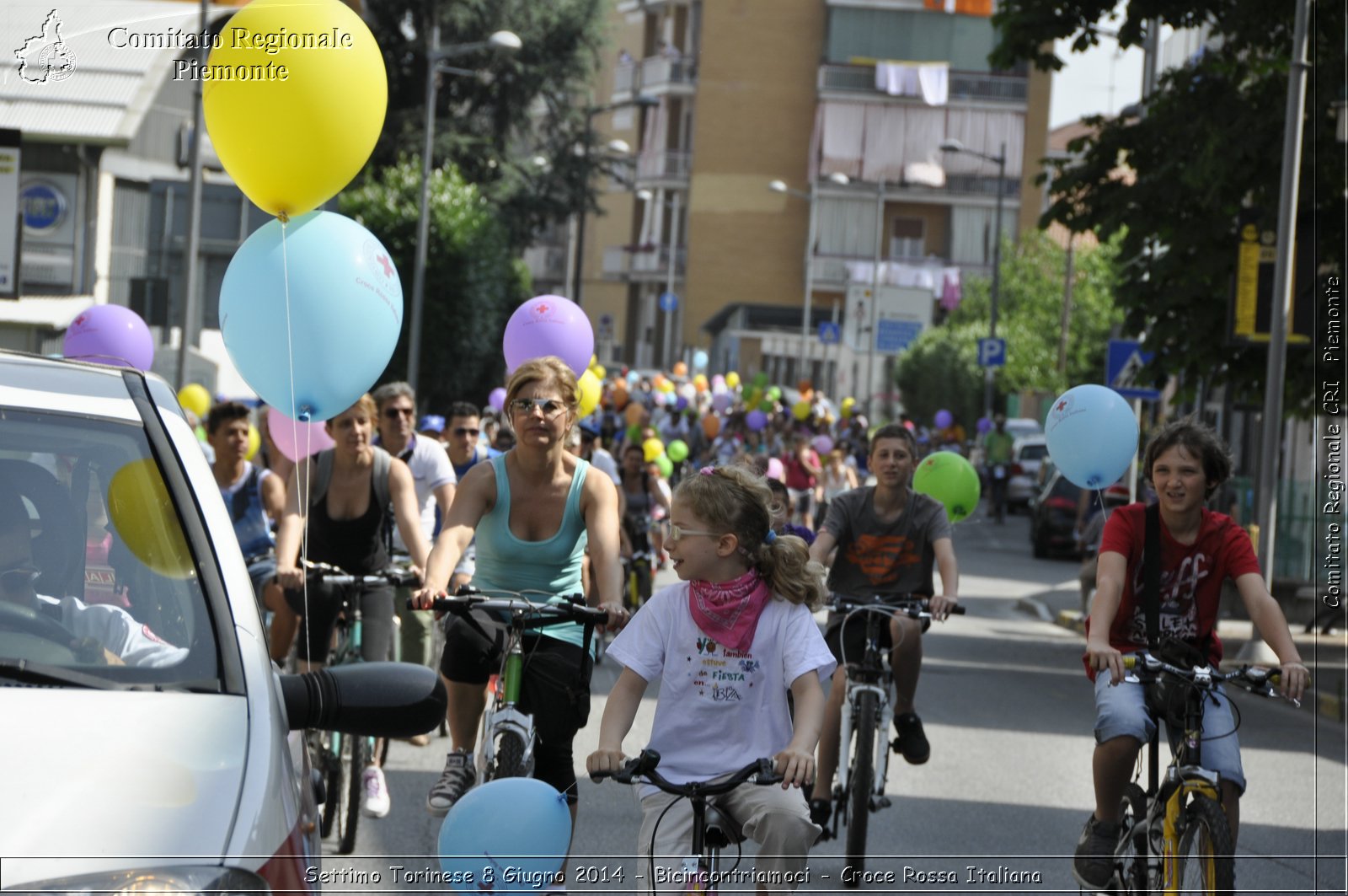 Settimo Torinese 8 Giugno 2014 - Bicincontriamoci - Croce Rossa Italiana- Comitato Regionale del Piemonte