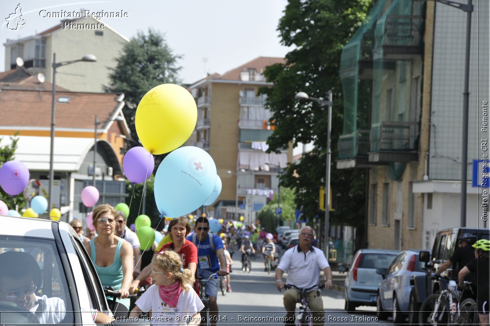 Settimo Torinese 8 Giugno 2014 - Bicincontriamoci - Croce Rossa Italiana- Comitato Regionale del Piemonte