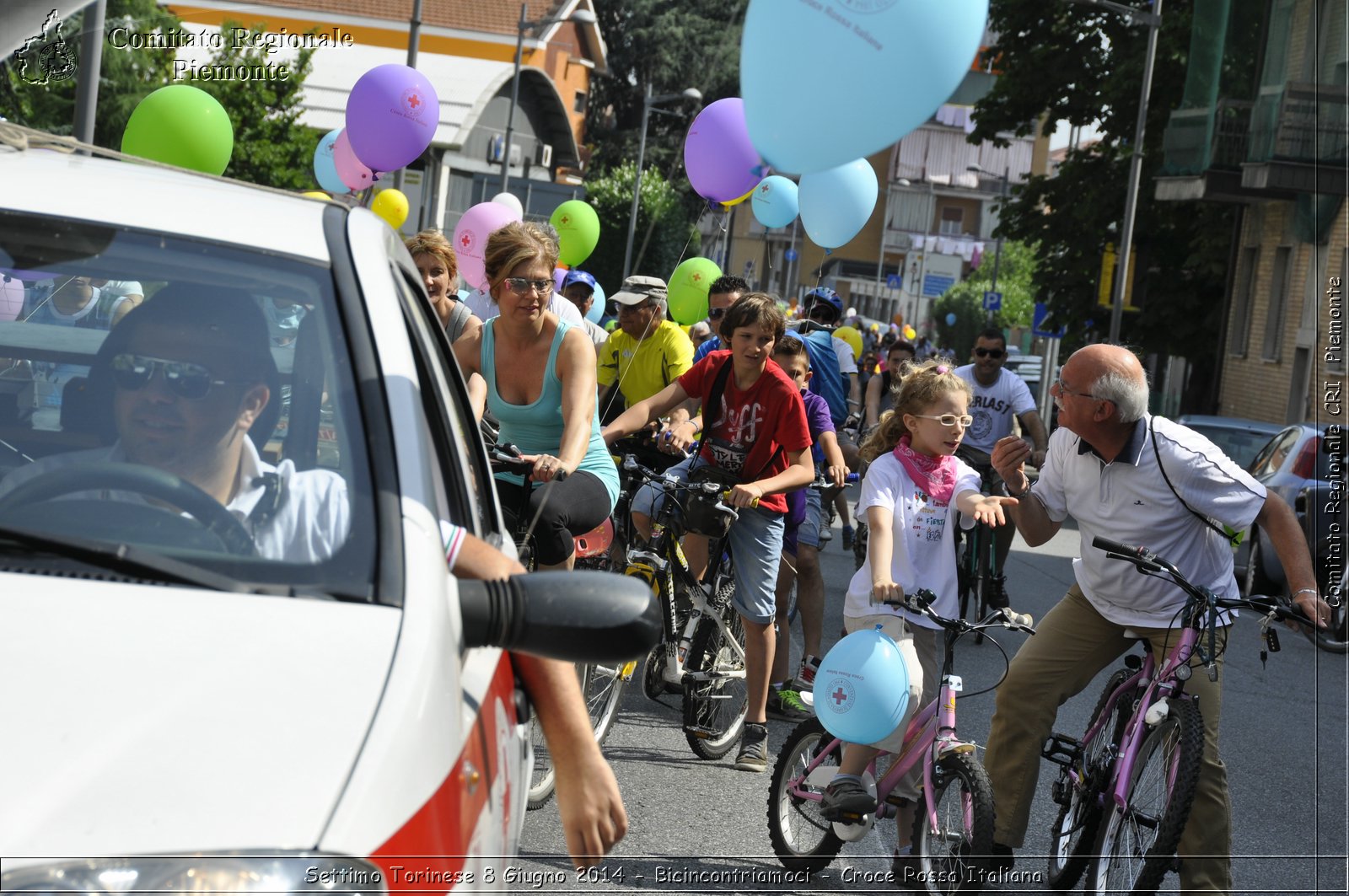 Settimo Torinese 8 Giugno 2014 - Bicincontriamoci - Croce Rossa Italiana- Comitato Regionale del Piemonte